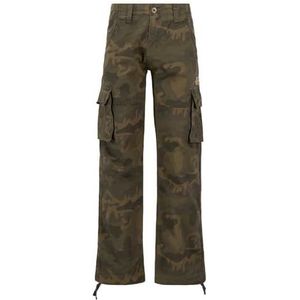 Alpha Industries - Jet Pant - Cargobroek - Camo - 100% Katoen