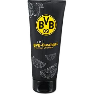Borussia Dortmund BVB 09 2-in-1 douchegel, 200 ml, zwart