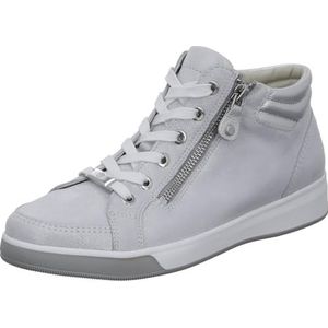 ARA ROM Sneakers voor dames, wit, zilver, 40 EU, wit, zilver, 40 EU