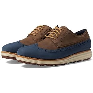 Cole Haan Heren C37503 Oxford, Truffel Navy Blazer Albast Gleam, 41 EU