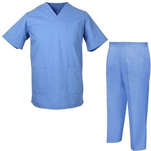 MISEMIYA Unisex jas en broek sanitair-uniformen sanitair 8178