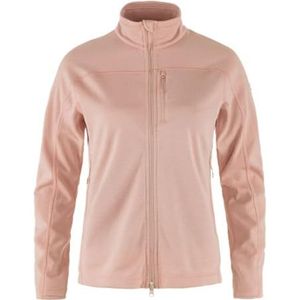 Fjallraven 87142-302 Abisko Lite Fleece Jacket W Jacket Dames Chalk Rose maat XS