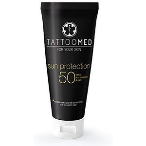 TattooMed Sun Protection SPF50 - zonbescherming voor getatoeëerde huid - 1 pakje (1 x 100 ml)