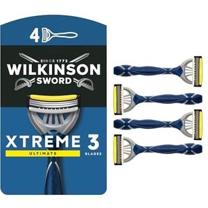 Wilkinson Sword - Xtreme 3 Ultimate Plus - Wegwerpscheerapparaat - 4 Stuks
