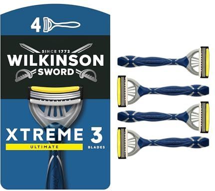 Wilkinson Sword - Xtreme 3 Ultimate Plus - Wegwerpscheerapparaat - 4 Stuks