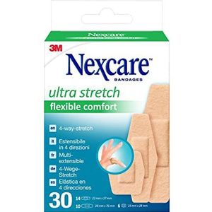 Nexcare Comfort 360 Assorti Pleisters, 30 Stuk