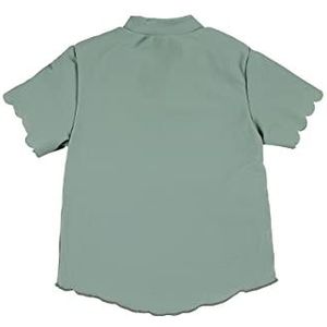 Sterntaler Uniseks zwemshirt voor kinderen, meisjes, korte mouwen, uv-bescherming 50+ 50+, groen, 104 cm