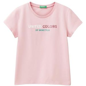 United Colors of Benetton T-shirt, Roze, 130