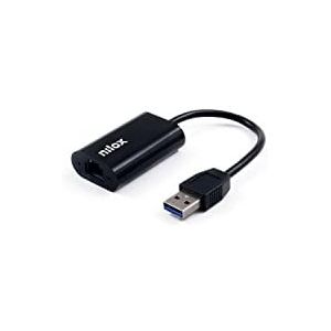 Nilox - USB Naar RJ45 Adapter - Bedraad - 1000 Mbit/s