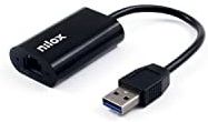 Nilox - USB Naar RJ45 Adapter - Bedraad - 1000 Mbit/s