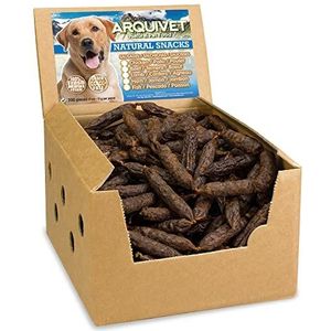 ARQUIVET Worst van ham voor honden (exposanten met 200 eenheden) - snacks, lekkernijen, beloningen en lekkernijen voor honden - hondenbenodigdheden