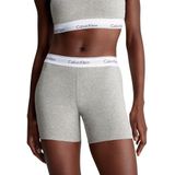Calvin Klein Jongens Shorts voor dames, Grijs (Grey Heather), XS
