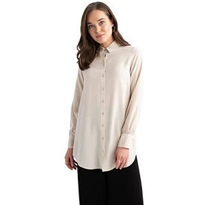 DeFacto Dames Tunic Shirt, Lt.beige, S