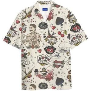 Joramigo Resort Shirt Ss SMU, antiek wit., XXL
