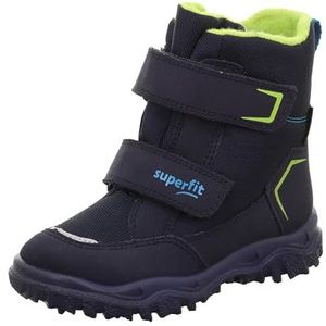 Superfit Jungen HUSKY warm gefütterte Sympatex Stiefel, BLAU/HELLGRÜN 8000