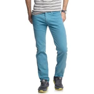 ESPRIT Herenjeans normale tailleband P8963, blauw (430 Blue Bay Wash)., 32W / 34L
