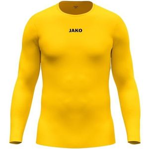 JAKO Unisex shirt met lange mouwen Function, geel, S