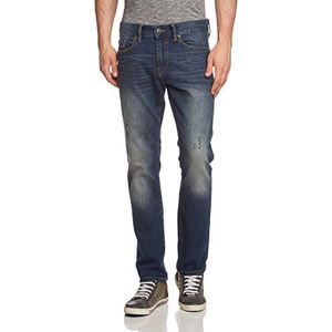ESPRIT Slim jeansbroek voor heren, 5 zakken, blauw (E Dark Blue 952), 33W x 30L
