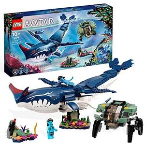 LEGO 75579 Avatar Payakan the Tulkun & Crabsuit Constructie Speelgoed, The Way of Water Film Onderwater Zee Set met Figuur van een Walvisachtig Wezen