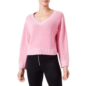 Pinko SPIGA katoen kasjmier multi ribbed, P44: lichtroze, XS