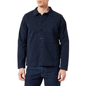 By Garment Makers Unisex The Organic Workwear Jacket Jacket, Navy Blazer, S