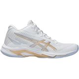 ASICS Netburner Ballistic FF MT 4 Damessneakers, 40 EU, Witte champagne, 40 EU