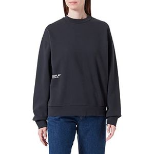 Replay Sweatshirt voor dames, 099, blackboard, L