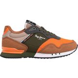 Pepe Jeans - Park B - Sneakers - Roest Oranje - Sportief