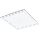 EGLO Access Salobrena-A Led-plafondlamp, 1 vlam, led-plafondlamp van aluminium en kunststof, wit, met afstandsbediening, kleurtemperatuurverandering (warm, neutraal, koud), dimbaar, l x b 30 cm