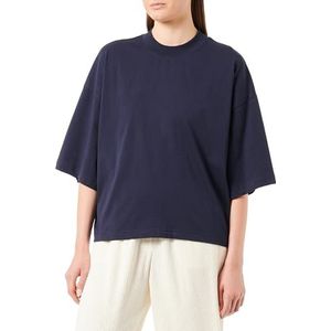 s.Oliver T-shirt voor dames, korte mouwen, blauw, 36, blauw, 36