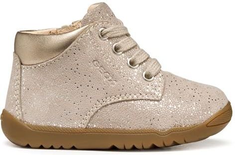 Geox B Macchia Girl First Walker Schoen, beige, 18 EU, beige, 18 EU