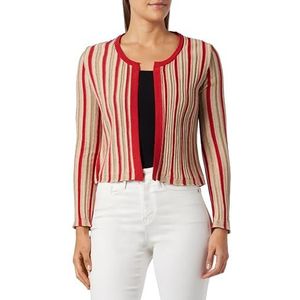 nascita Dames Cardigan 11026972-NA03, rood meerkleurig, XS, rood, meerkleurig., XS