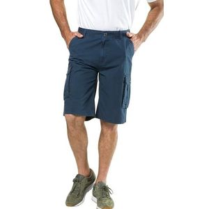 JP 1880 Heren grote maten grote maten Menswear L-8XL Cargo Bermuda, 6 zakken, rechte pijpen nachtblauw 52 717028740-52, nachtblauw, 33W x 32L
