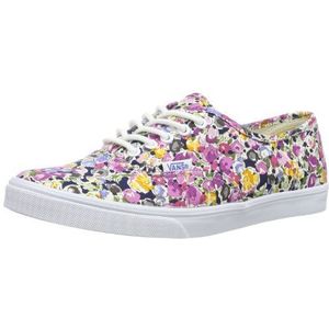 Vans U Authentic Lo Pro (FLORAL) Viool VT9NAX0 Sneakers voor volwassenen, uniseks, wit, floral violet, 40 EU