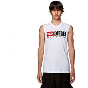 Diesel T-ISCO-DIV tanktop voor heren, Helder wit, XL