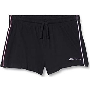 Champion Legacy C-Color-Regular Shorts voor meisjes en jongens, zwart., 13-14 Jaar