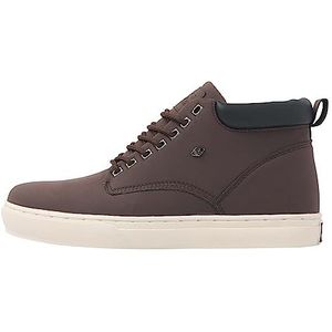 British Knights Wood High Top Sneakers voor heren, donkerbruin zwart, 40 EU