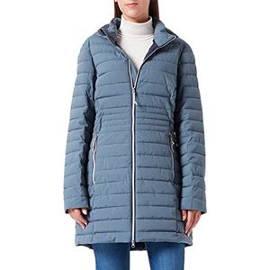 G.I.G.A. DX dames Casual functionele parka in donslook met afritsbare capuchon Bacarya, smoke blue, 38, 34275-000