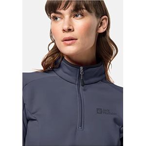 Jack Wolfskin Dames Baiselberg jas, dolfijn, M, dolfijn, M