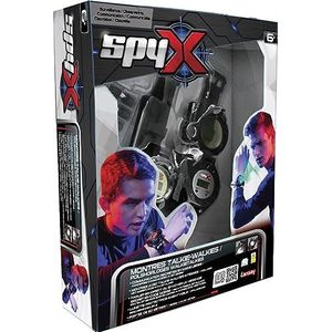 Spy X - Set van 2 Walkietalkie-horloges – speelgoed en spionage-accessoires – spionage-arrangement voor kinderen – vanaf 6 jaar – Lansay