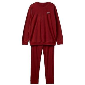 United Colors of Benetton Pyjama voor heren, Bordeaux 1g2, XL