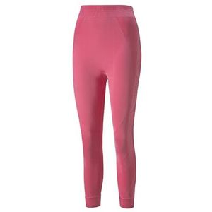 PUMA Evoknit 7/8 panty met hoge taille dames panty, zonsondergang roze, XL