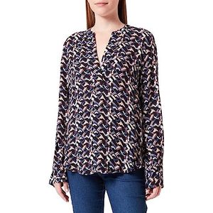 s.Oliver BLACK LABEL Damesblouse met lange mouwen, 36, zwart