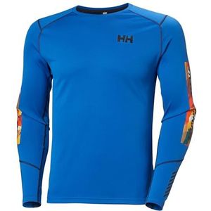 Helly Hansen Lifa Active Crew Shirt met lange mouwen voor heren, 544 Kobalt 2.0, XXL