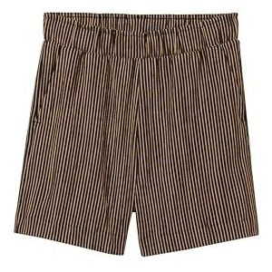 TOM TAILOR Denim Bermuda shorts voor dames, 35365 - Black Beige Stripe, XL