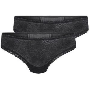 Only Onldelicate Lace Brazil 2-Pack Acc, Perzik Taffy, XS (2 stuks), perzik taffy, x_s