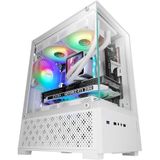 Mars Gaming - MC-SE2 - MicroATX Gaming-behuizing - Gehard Glas - Compacte PC-Mini-toren