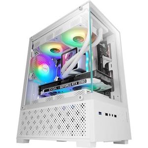 Mars Gaming - MC-SE2 - MicroATX Gaming-behuizing - Gehard Glas - Compacte PC-Mini-toren