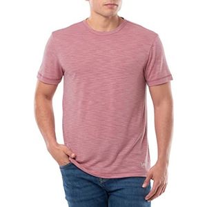 Lee Heren Sneldrogend T-shirt met korte mouwen, Antieke Blush Heather, 46/48, Antieke Blush Heather, XL