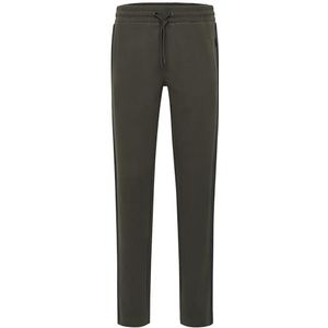 Sportbroeken - Olijf - 67% Katoen, 33% Polyester - Steekzakken, Recht